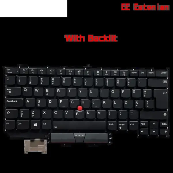 Backlit Keyboard for Lenovo ThinkPad X1 Carbon 5th Gen - Image 8