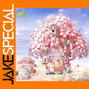 DIY Cherry Blossom Building Blocks Set