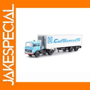 Russian Maz-5432 4x2 Refrigerated Truck Model