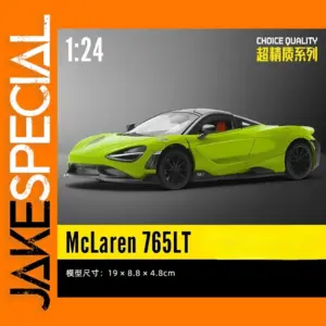 1:24 Scale McLaren 765LT Diecast Model Car