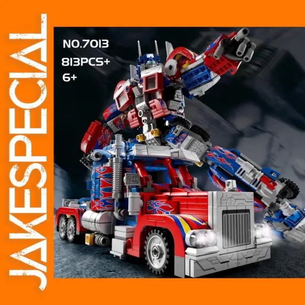 800PCS Optimus Prime Bumblebee Building Blocks