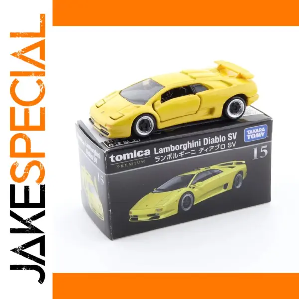 Tomica Premium Lamborghini Diablo SV Model