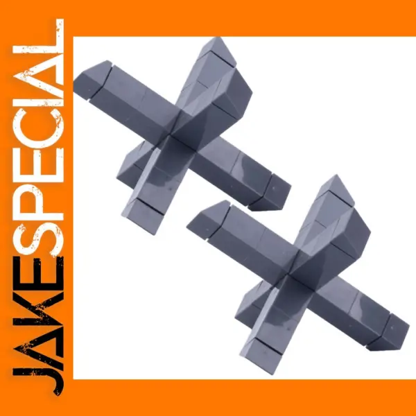 MOC Czech Hedgehogs Anti-Tank Blocks Set 2pcs