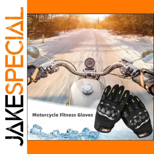 Full Finger Motorcycle Gloves for Men