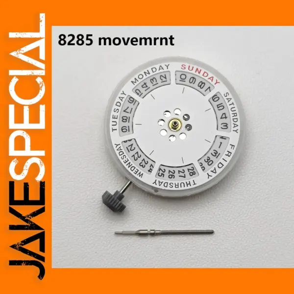 Dwayne Campbell 8285 Watch Movement with Dual Calendar