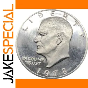 1978 Eisenhower Silver Plated Commemorative Coin
