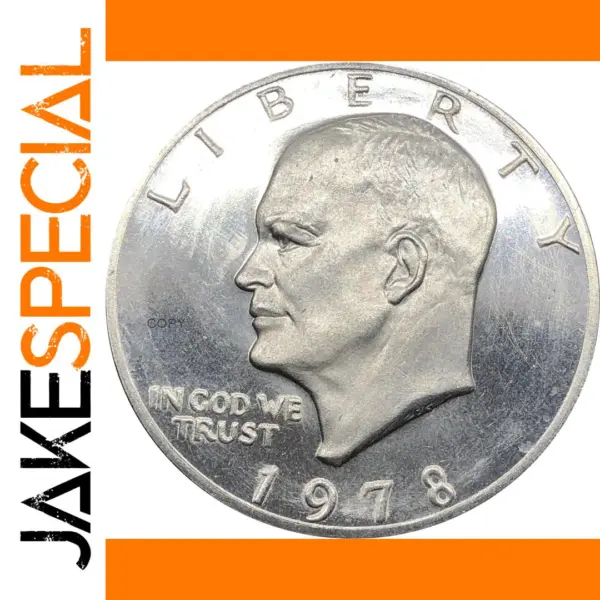 1978 Eisenhower Silver Plated Commemorative Coin