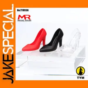 TYM136 1/6 Scale Female Crystal High Heel Shoes