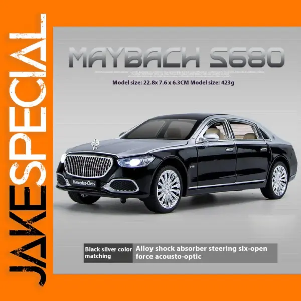 Mercedes Benz Maybach S680 Diecast Model Car