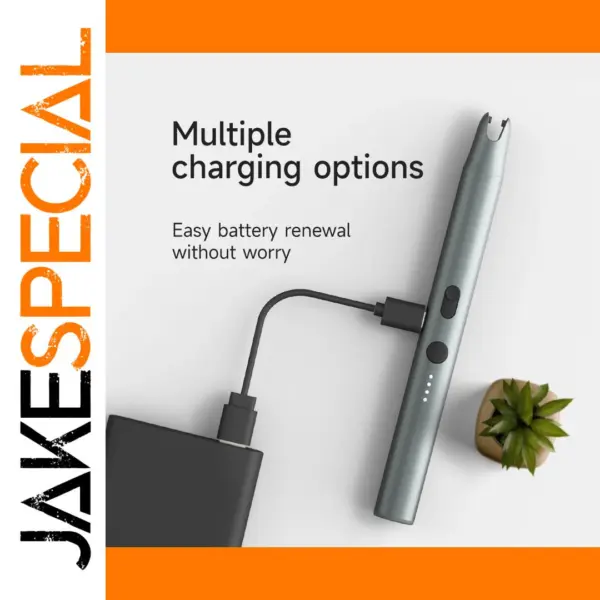 Rechargeable Plasma Ignition Lighter with Handle