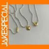 Geometric Heart Pendant Necklace in Zinc Alloy