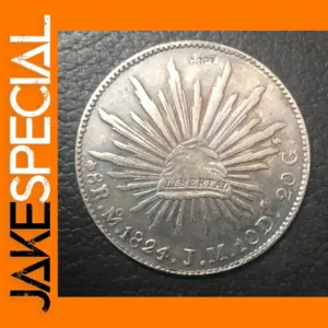 1824 Mexico 8 Reales Replica Coin
