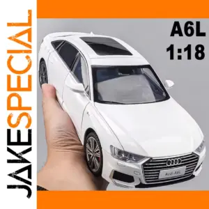 1:18 A6L Alloy Model Car with Sound and Light