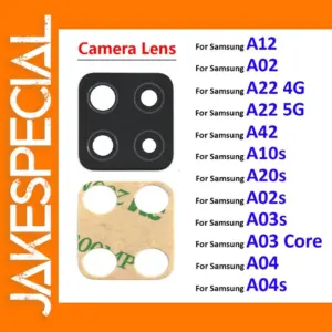 Samsung A12 A21 A42 Rear Camera Glass Lens Kit