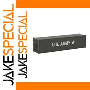 HO Scale 1:87 U.S. Army Cargo Container