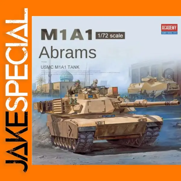 1/72 Scale M1A1 Abrams USMC Tank Model
