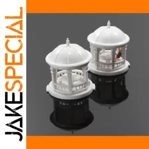 Chinese Pavilion Model Set 1:150 N Scale