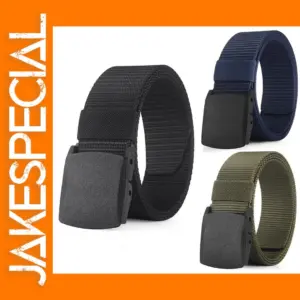 Casual Canvas Tactical Belt for Men and Women