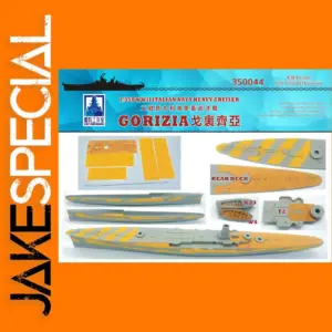 Italian Heavy Cruiser Gorizia Model Kit 1/350 Scale
