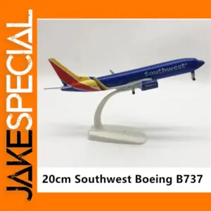 Southwest Boeing B737 Diecast Model 20cm