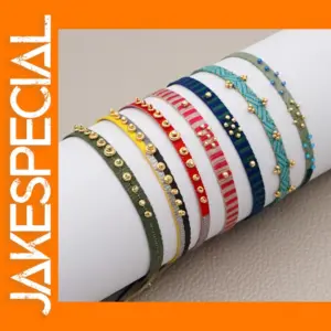 Handmade Cotton Rope Bracelet for Women