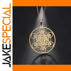 Metatron Cube Stainless Steel Necklace for All
