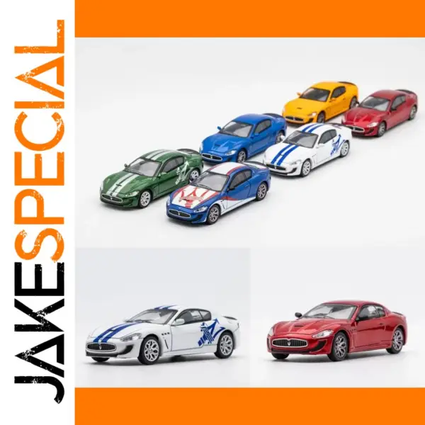 1/64 Scale Maserati GT Diecast Car Model