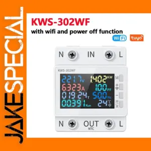 8-in-1 Digital Power Meter 170-270V/63A
