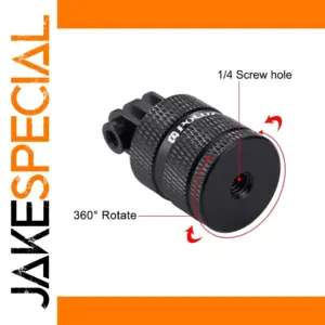 PULUZ 360° Rotating Action Camera Mount Adapter