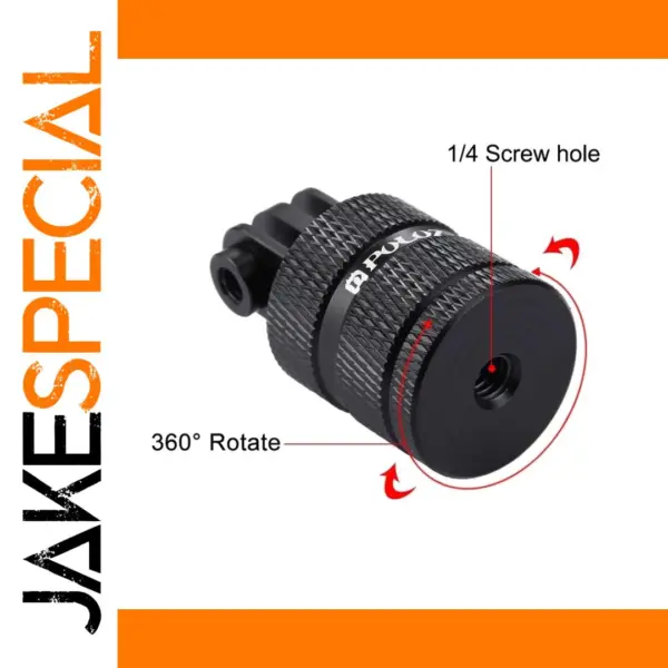 PULUZ 360° Rotating Action Camera Mount Adapter