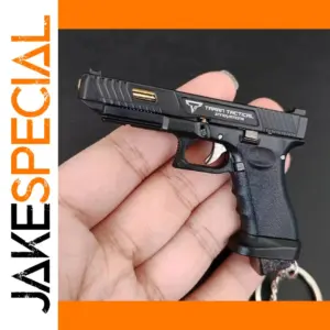 Viper Semi Alloy Mini Gun Keychain