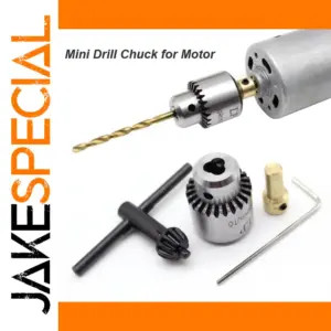 Mini Drill Chuck JT0 Adapter Kit 0.3-4mm