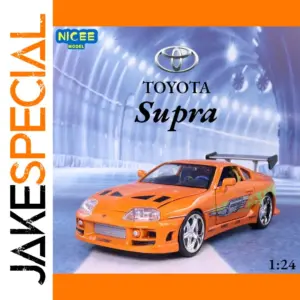 Jada 1:24 Fast & Furious Brian's Supra Model Car