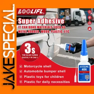 LOOLIFL 406 Super Glue 20ml Impact-Resistant