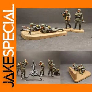 1/72 Scale Resin German Soldier Action Figures