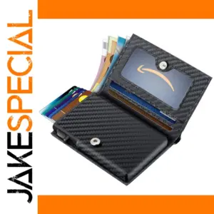 Men Slim RFID Blocking Metal Wallet MW0510-1