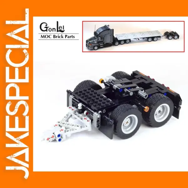 Self-Aligning 2-Axles Converter Dolly for 42078