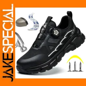 Men's Anti-Slip Steel Toe Safety Shoes