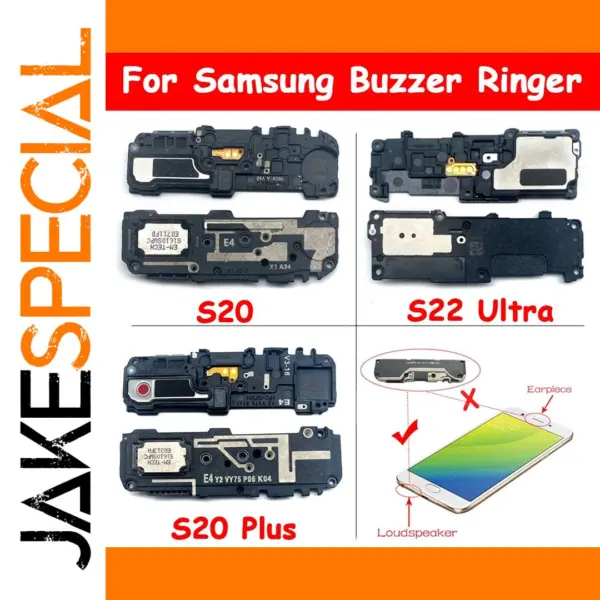 Samsung Galaxy Note 8-10 Plus Bottom Loudspeaker Replacement