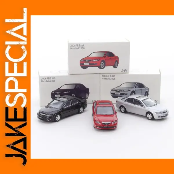 Mazda 6 2008 1/64 Diecast Model Car