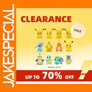 Pokemon Plush Keychain Doll Set of 4