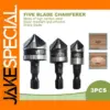 3PCS Hexagonal Shank Chamfering Drill Bit Set