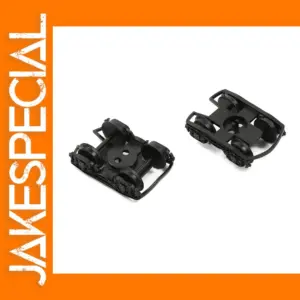 12pcs HO Scale Plastic Railway Bogies Set