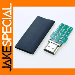 DIY HDMI Welding Male Jack Plug 19+1 Gold-Plated Connector