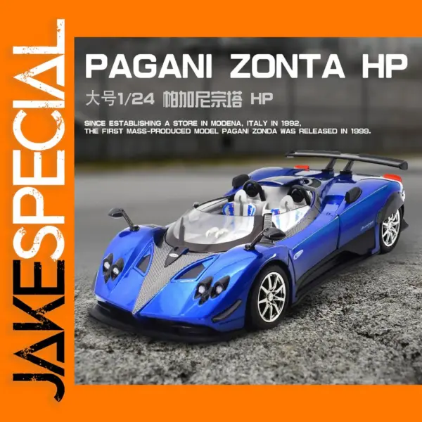 1:24 Pagani ZONTA HP Diecast Car Model