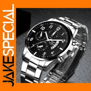 Men's Luxury Quartz Watch with Calendar