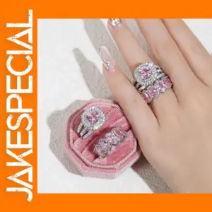 Trendy Zirconia Ring Set for Women