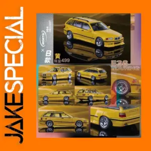 Mortal 1:64 M3 E36 Touring Alloy Car Model