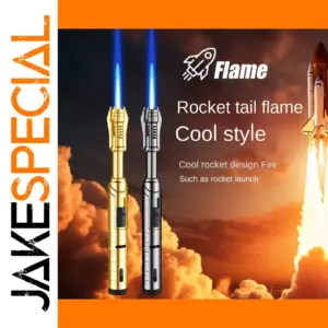 Long Windproof Butane Turbo Torch Gas Lighter