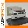 Diecast White VW Bus 1:76 Scale Collectible Model